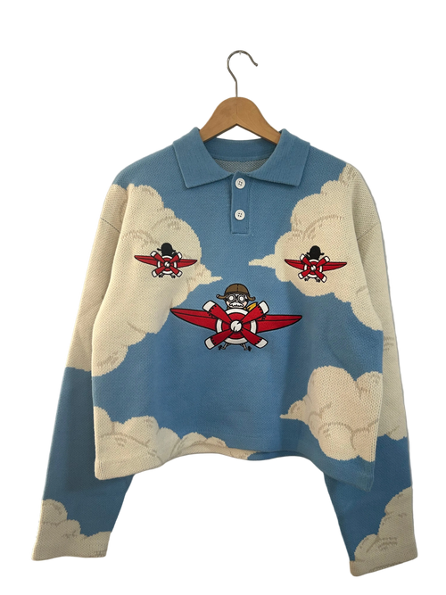 clear skies rugby knit